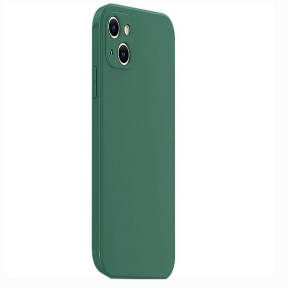 🆕iPhone 15 Dark Green Silicone Phone Case - Brand  New - Picture 1 of 1